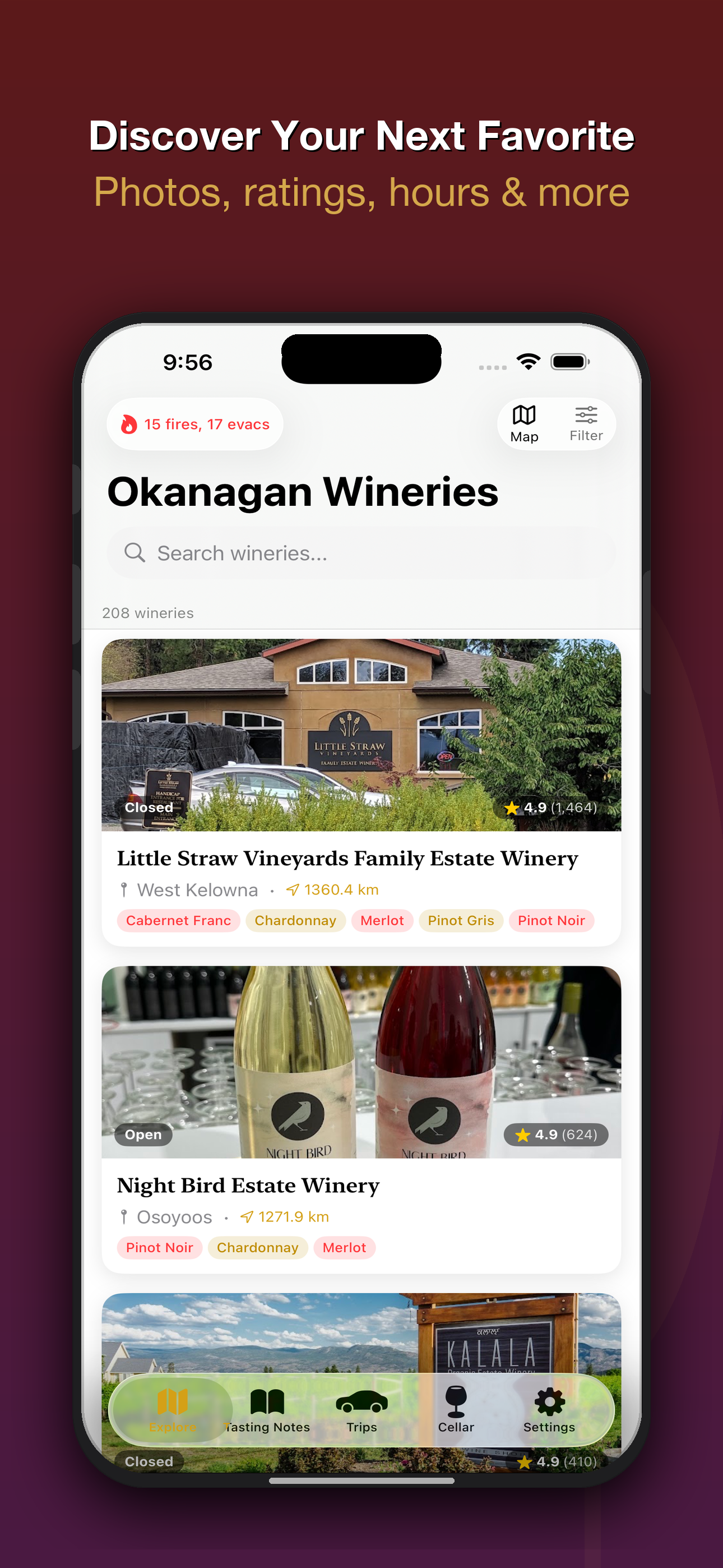 Winery Directory