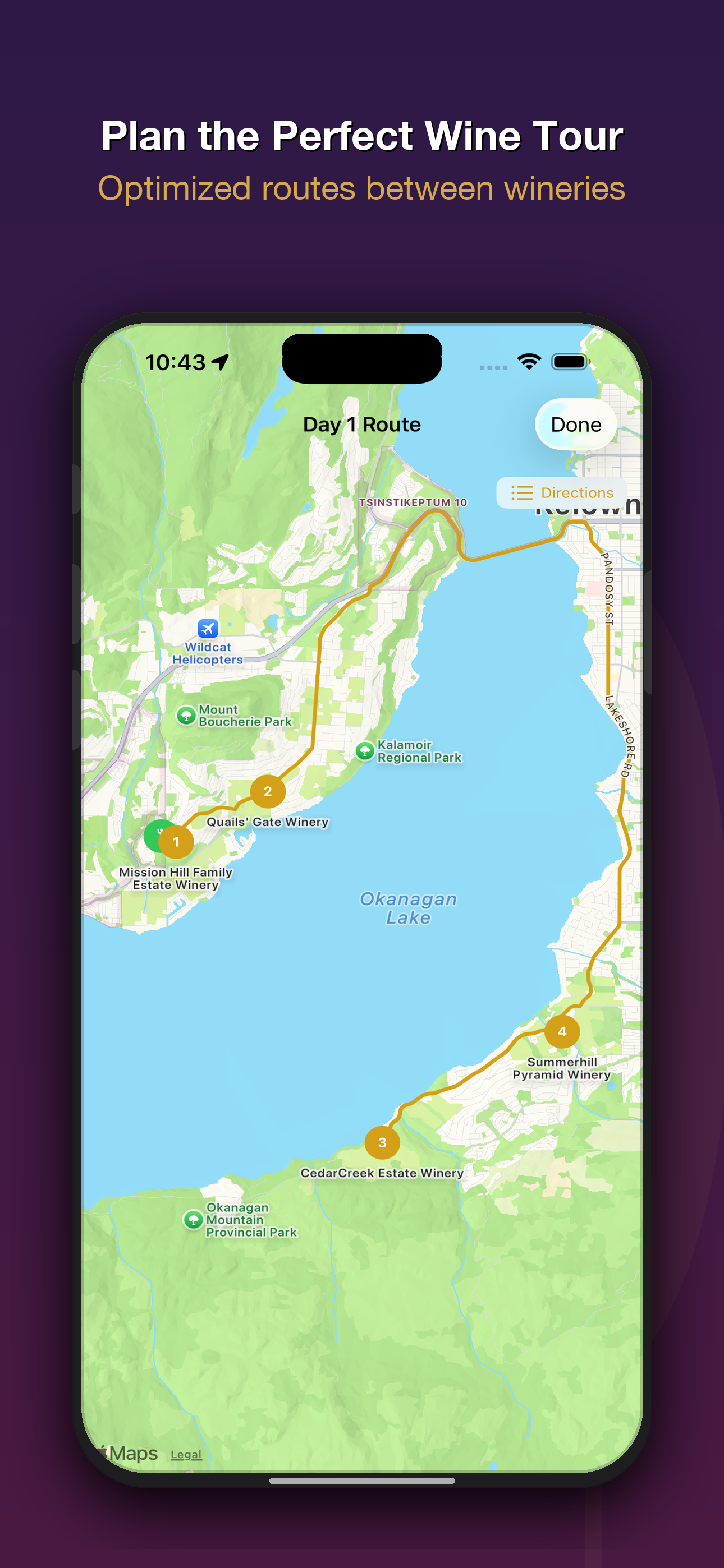 Trip Route Map